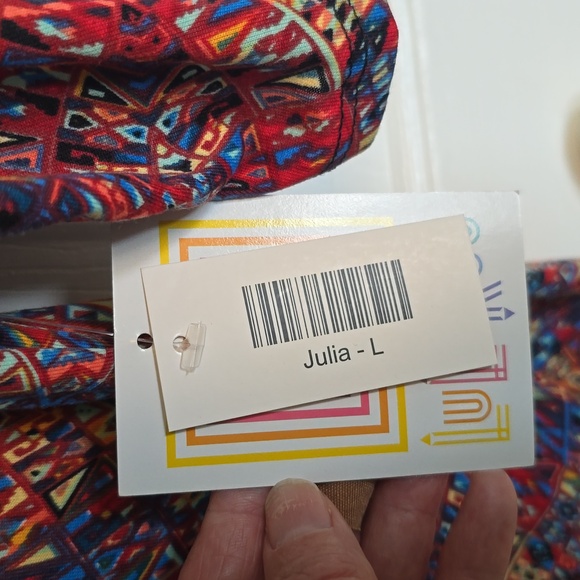 NWT Lularoe Julia - Picture 4 of 5